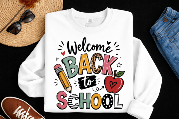 Celebrate the New Term with This Retro School PNG
