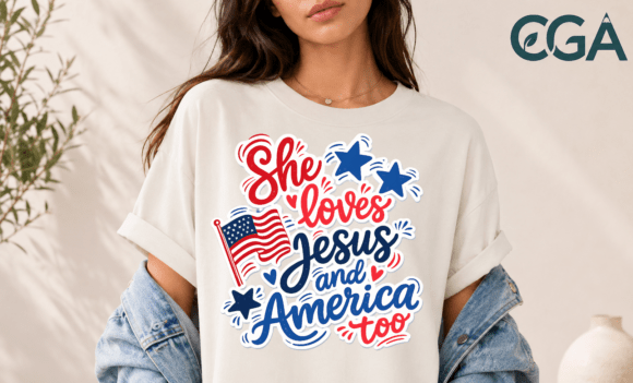 Embrace Faith and Country with This Patriotic Design