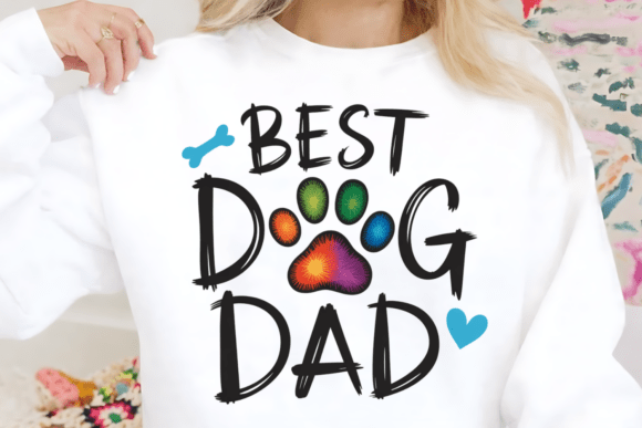 Funny Best Dog Dad Dog Lover Father PNG: A Designer's Guide