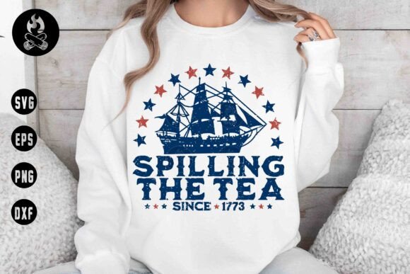 Spilling the Tea Since 1773 SVG: A Modern Rebellion in Design